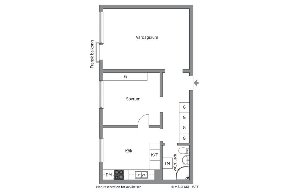 Bostadsrätt, Skolgatan 6D, Märsta - Centralt, Sigtuna