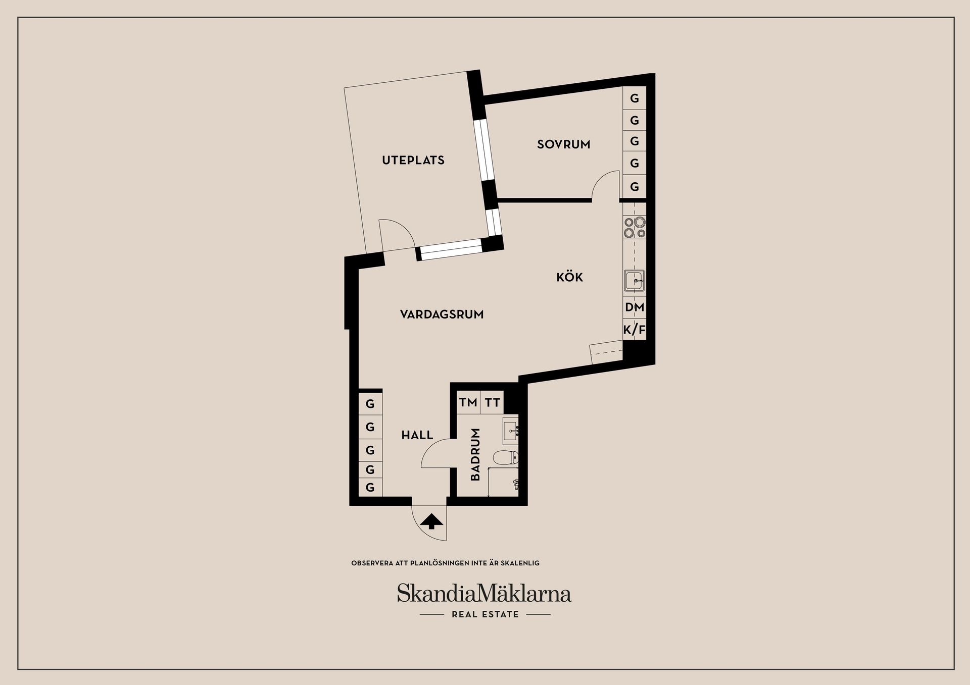Bostadsrätt, Barkarbyvägen 73, Barkarbystaden, Järfälla