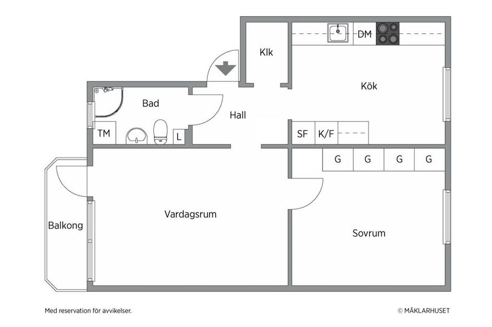 Bostadsrätt, Flöjtgatan 23, Ruddalen, Göteborg