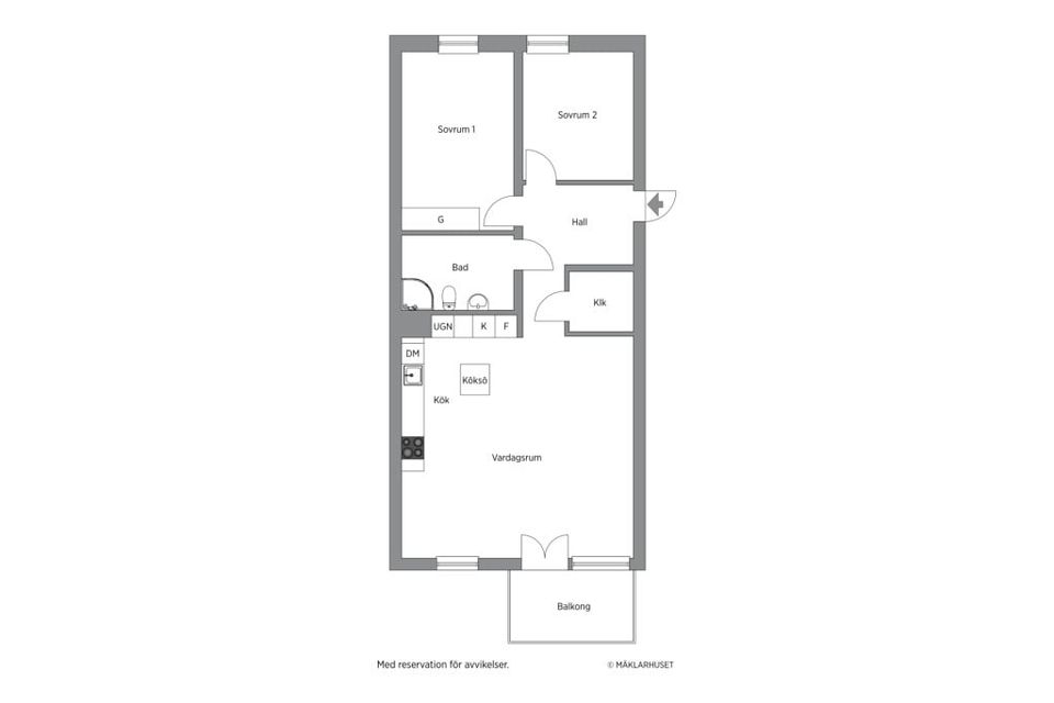 Bostadsrätt, Trädgårdsgatan 14, Centralt - Stenstan, Sundsvall