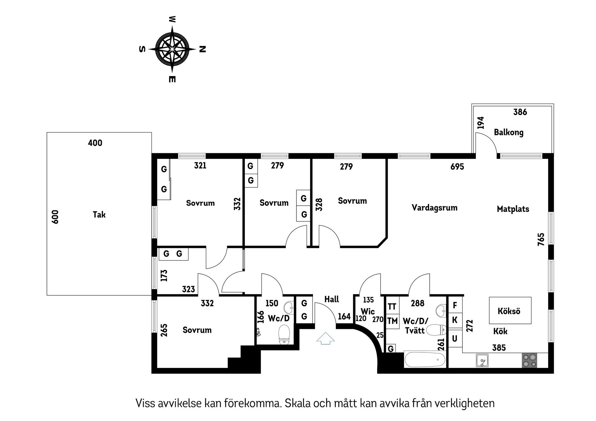 Bostadsrätt, Getfotsvägen 11, Gubbängen, Stockholm