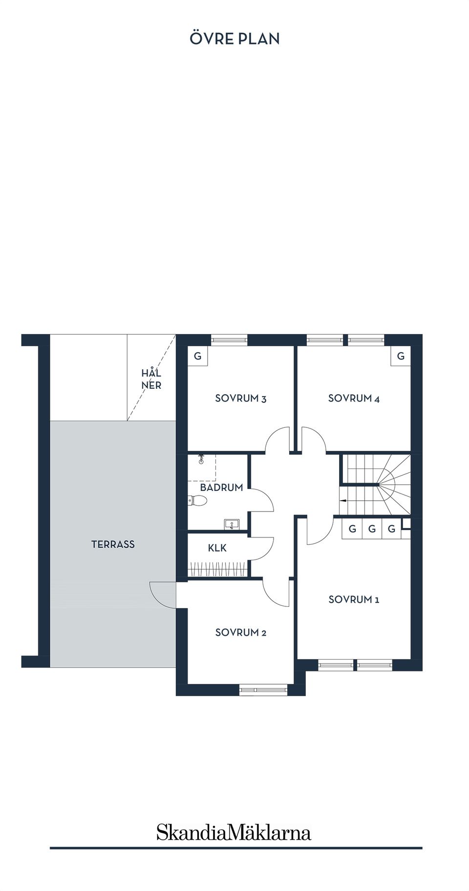 Radhus, Igelvadsstråket 25, Fresta, Upplands Väsby