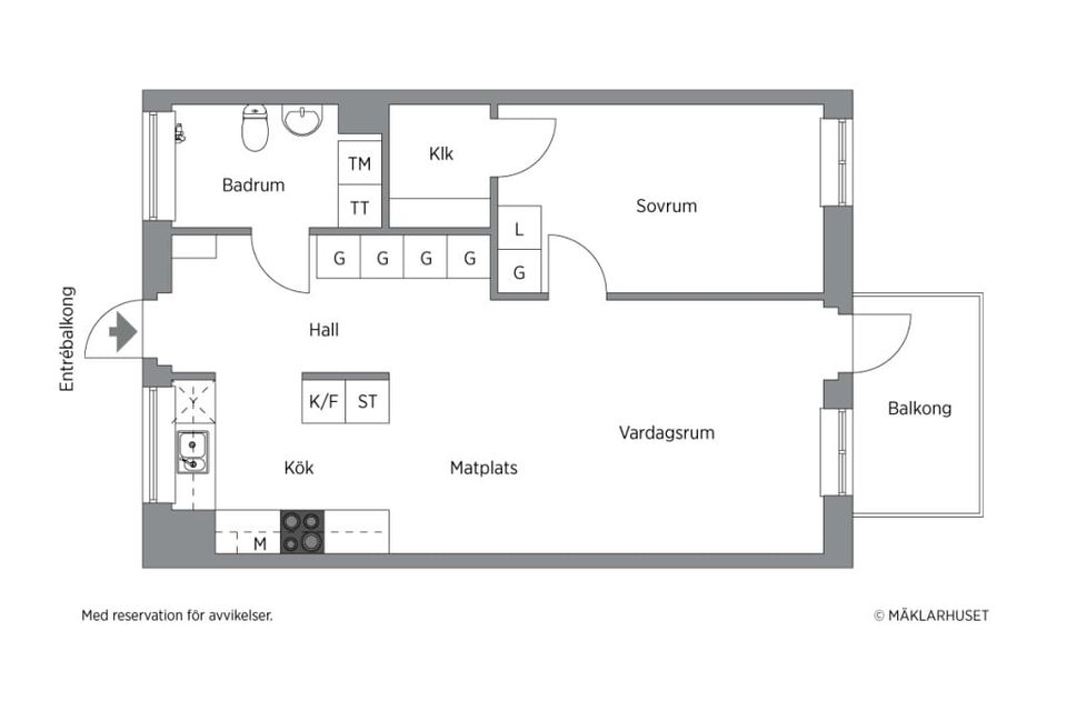 Bostadsrätt, Havtornsvägen 2, Tölö, Kungsbacka