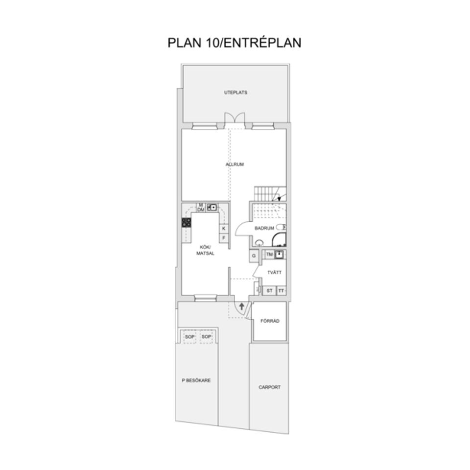 Bostadsrätt, Radhus, Polluxgatan 17, Kungsängen, Jönköping