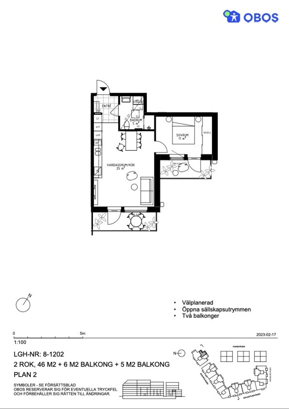 Bostadsrätt, Edsviksvägen 12, 2 tr, Centrala Sollentuna/Edsviken, Sollentuna