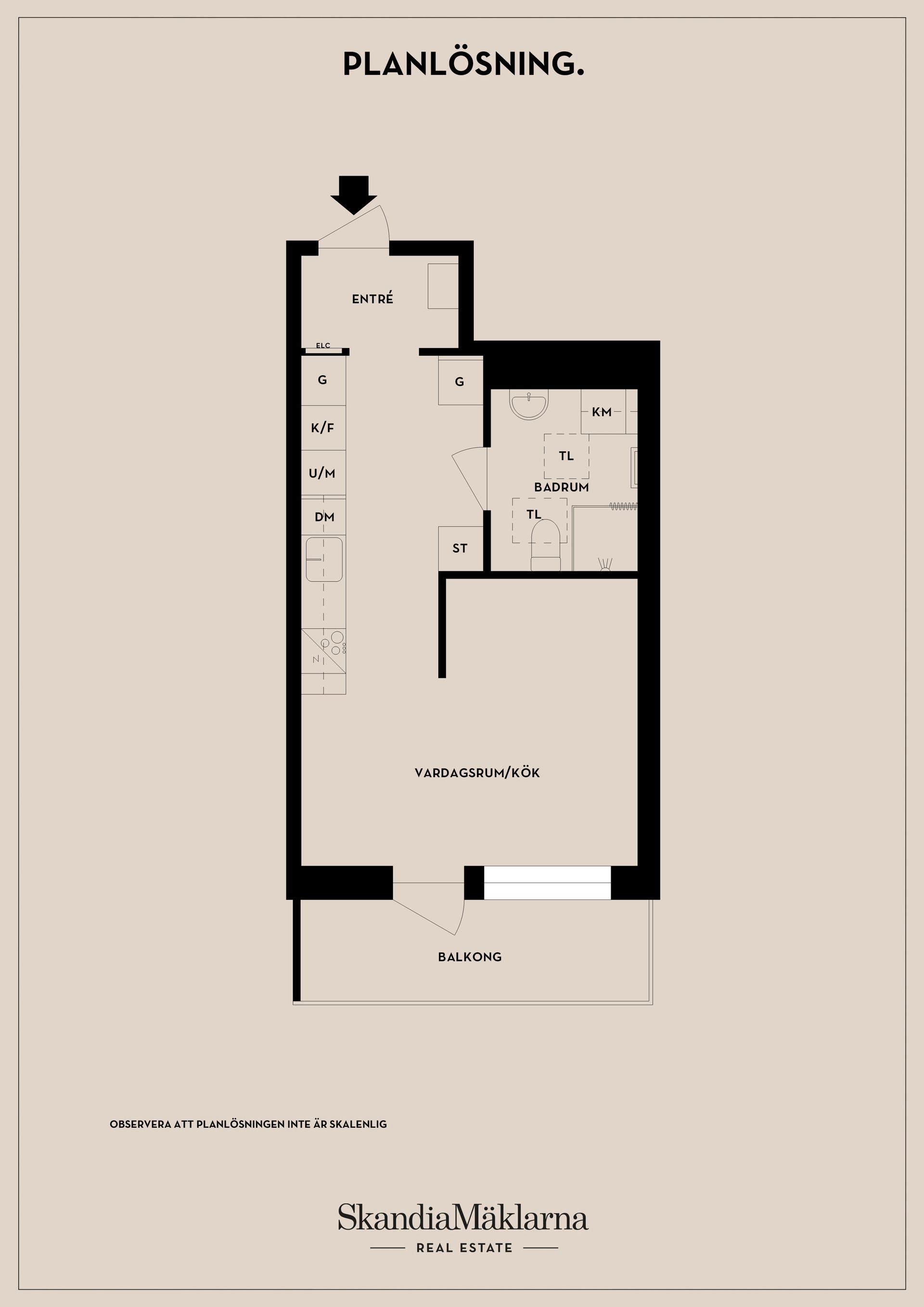 Bostadsrätt, Edsviksvägen 12, 2 tr, Sollentuna