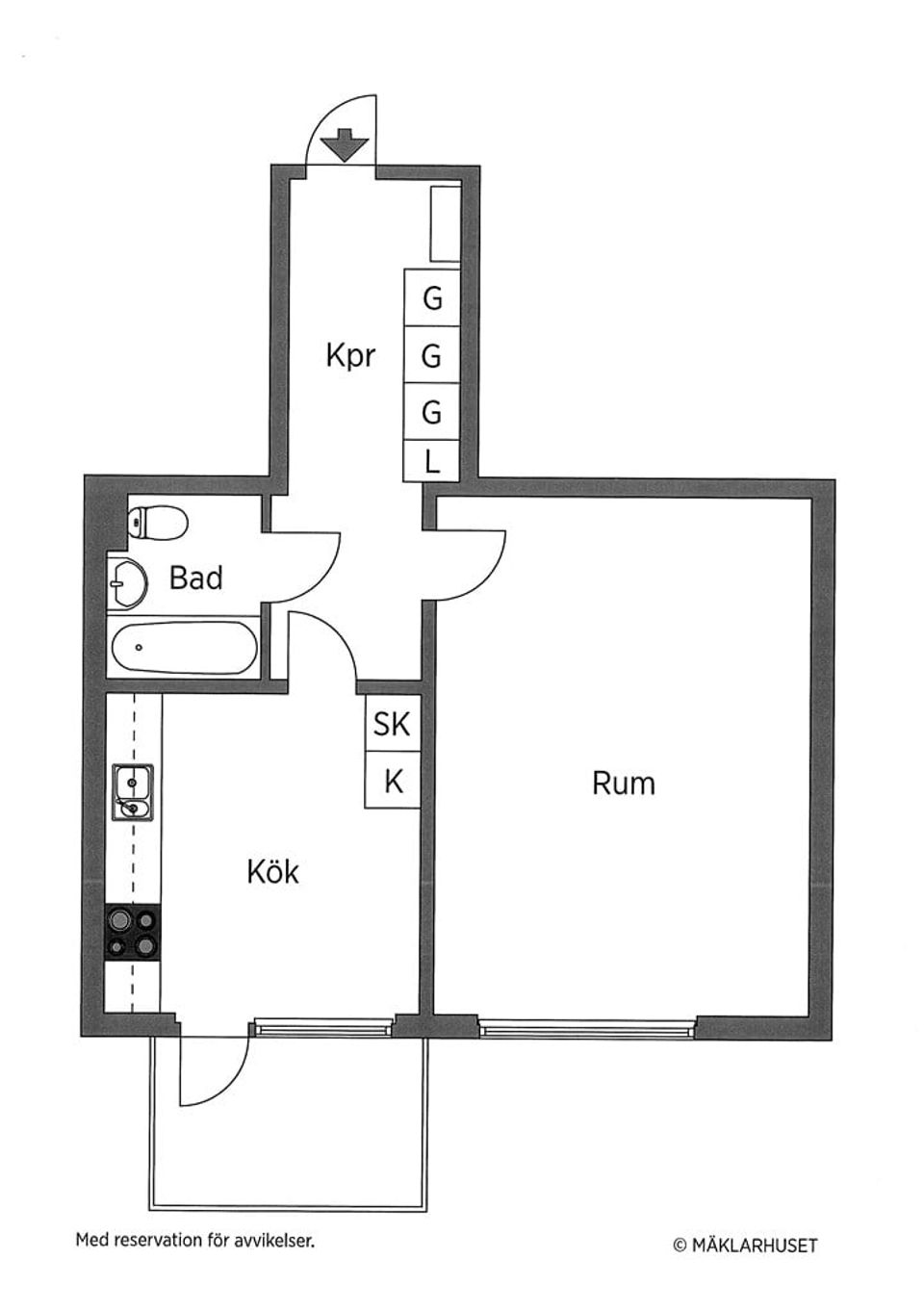 Bostadsrätt, Stödjegränd 15, Solhaga, Örebro