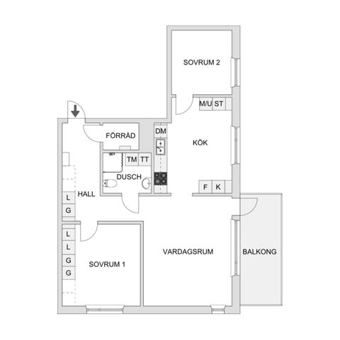 Bostadsrätt, Skårdalsvägen 11B, Bohus, Ale