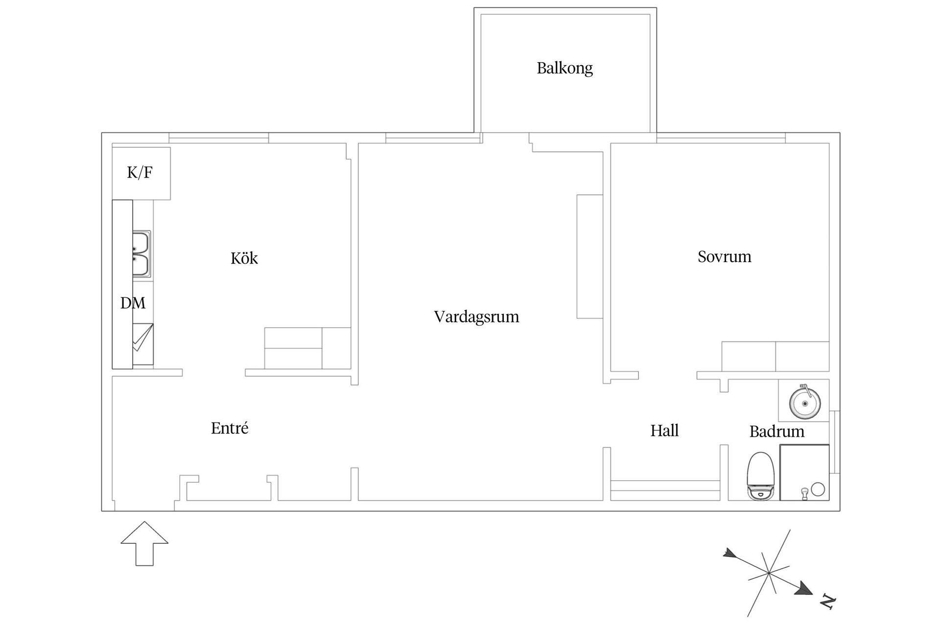 Bostadsrätt, Torstensonsgatan 9, Lugnet, Borås