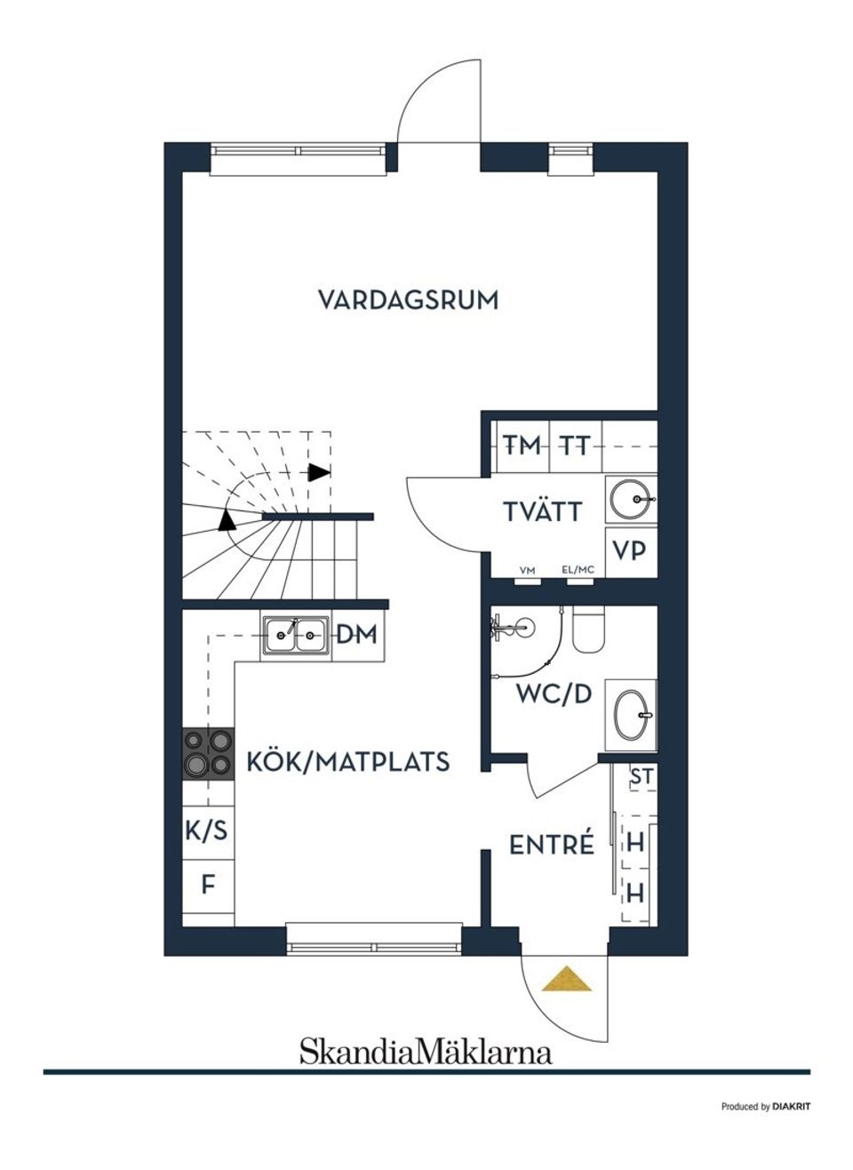 Radhus, Fingerharvsvägen 12, Västerhaninge, Haninge