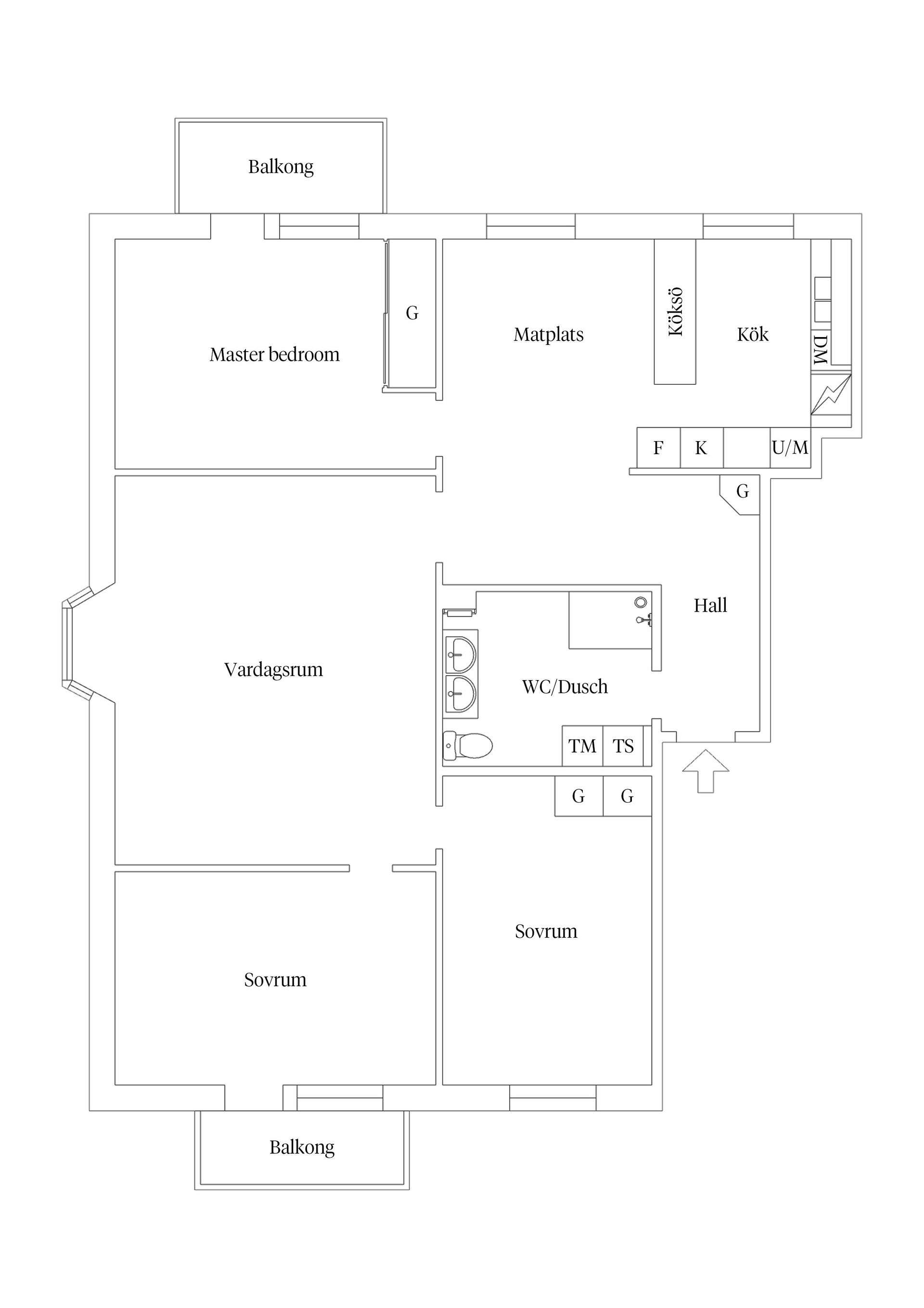 Bostadsrätt, Bergdalsgatan 7, Centrum, Linköping