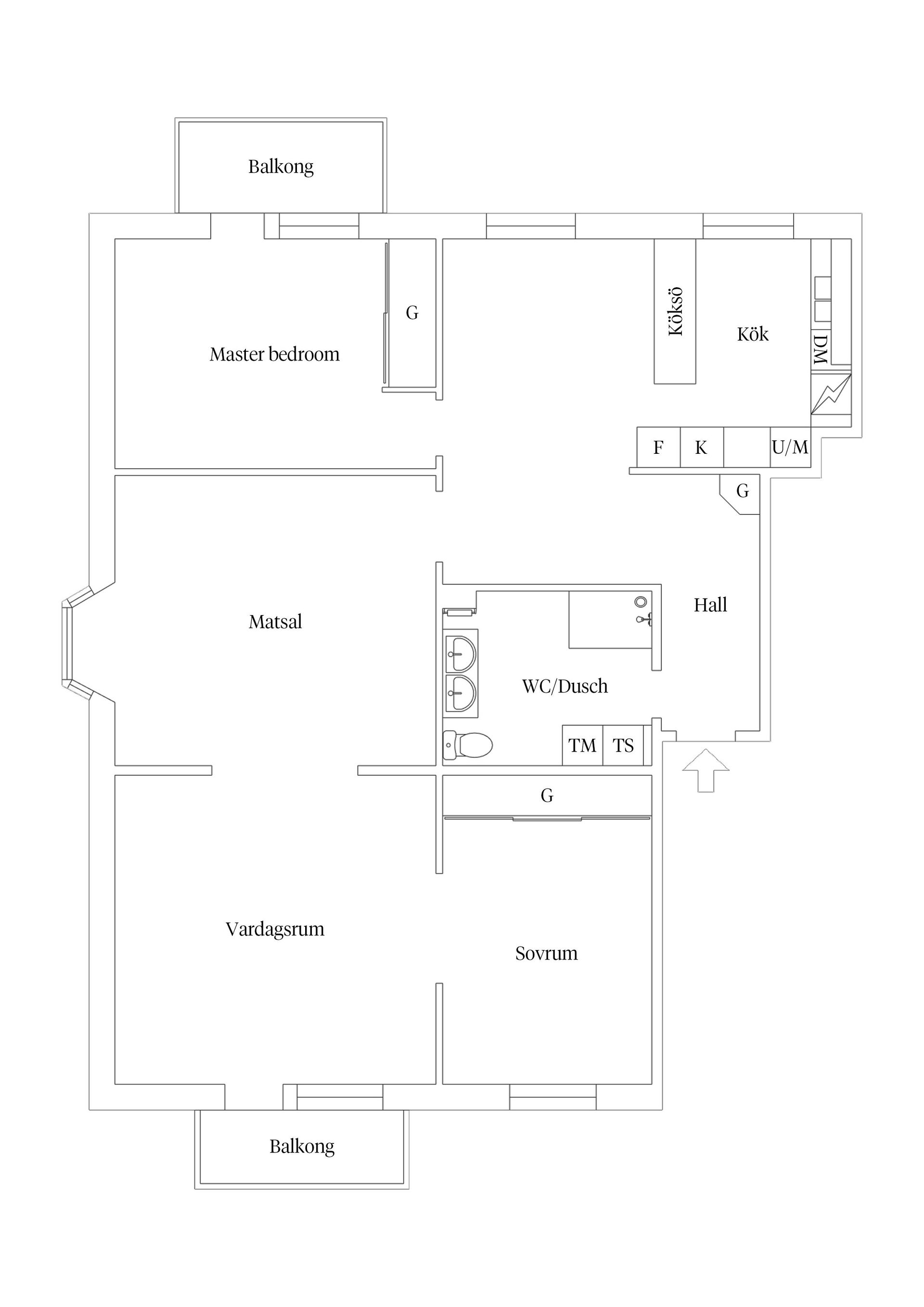 Bostadsrätt, Bergdalsgatan 7, Centrum, Linköping