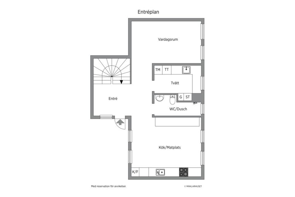 Bostadsrätt, Östra Tillfällegatan 4, Central Norrtälje, Norrtälje