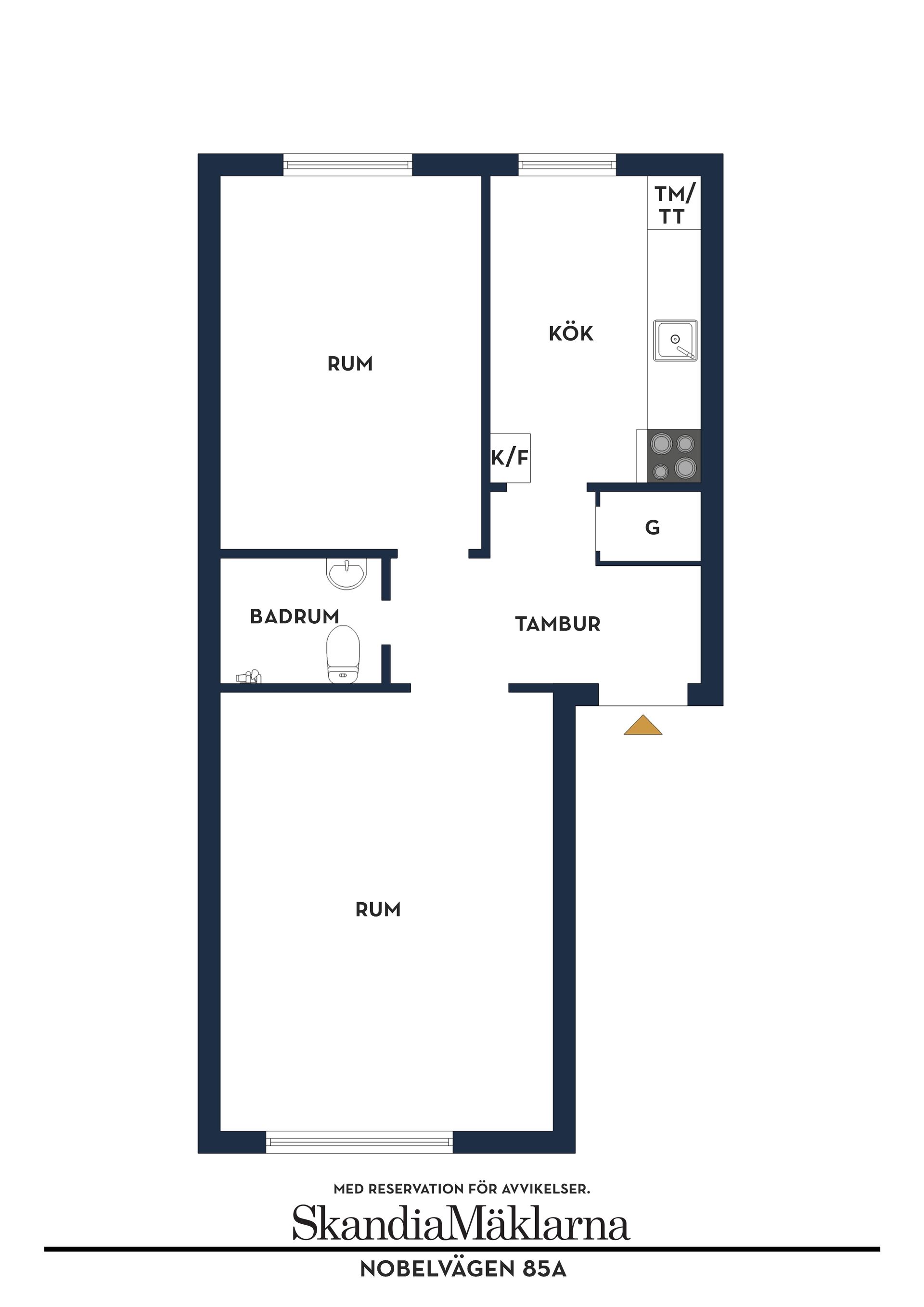 Bostadsrätt, Nobelvägen 85A, Nobel, Malmö