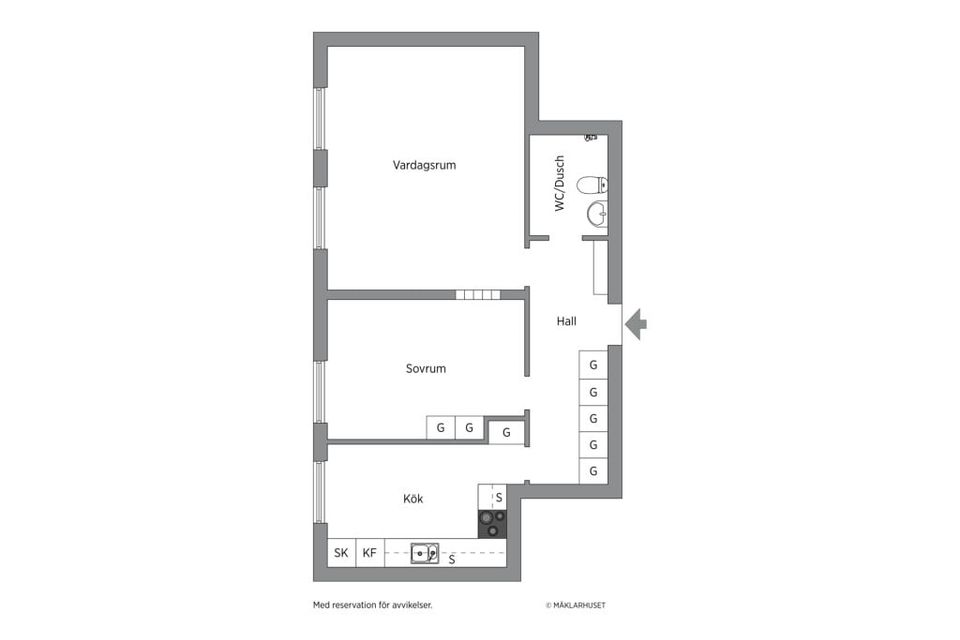 Bostadsrätt, Alidebergsgatan 15C, Alideberg, Borås