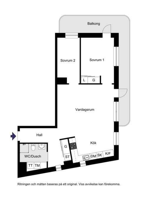 Bostadsrätt, Årstaskogs väg 9B, 12 tr, Liljeholmen/Årstaberg, Stockholm