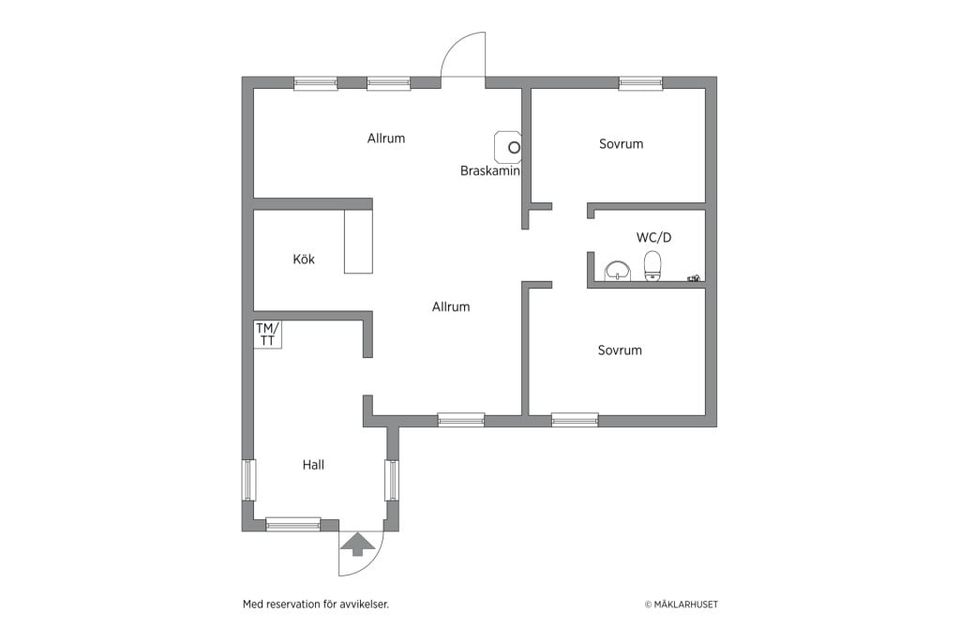 Fritidshus, Storvallsvägen 12I, Storvallen, Åre