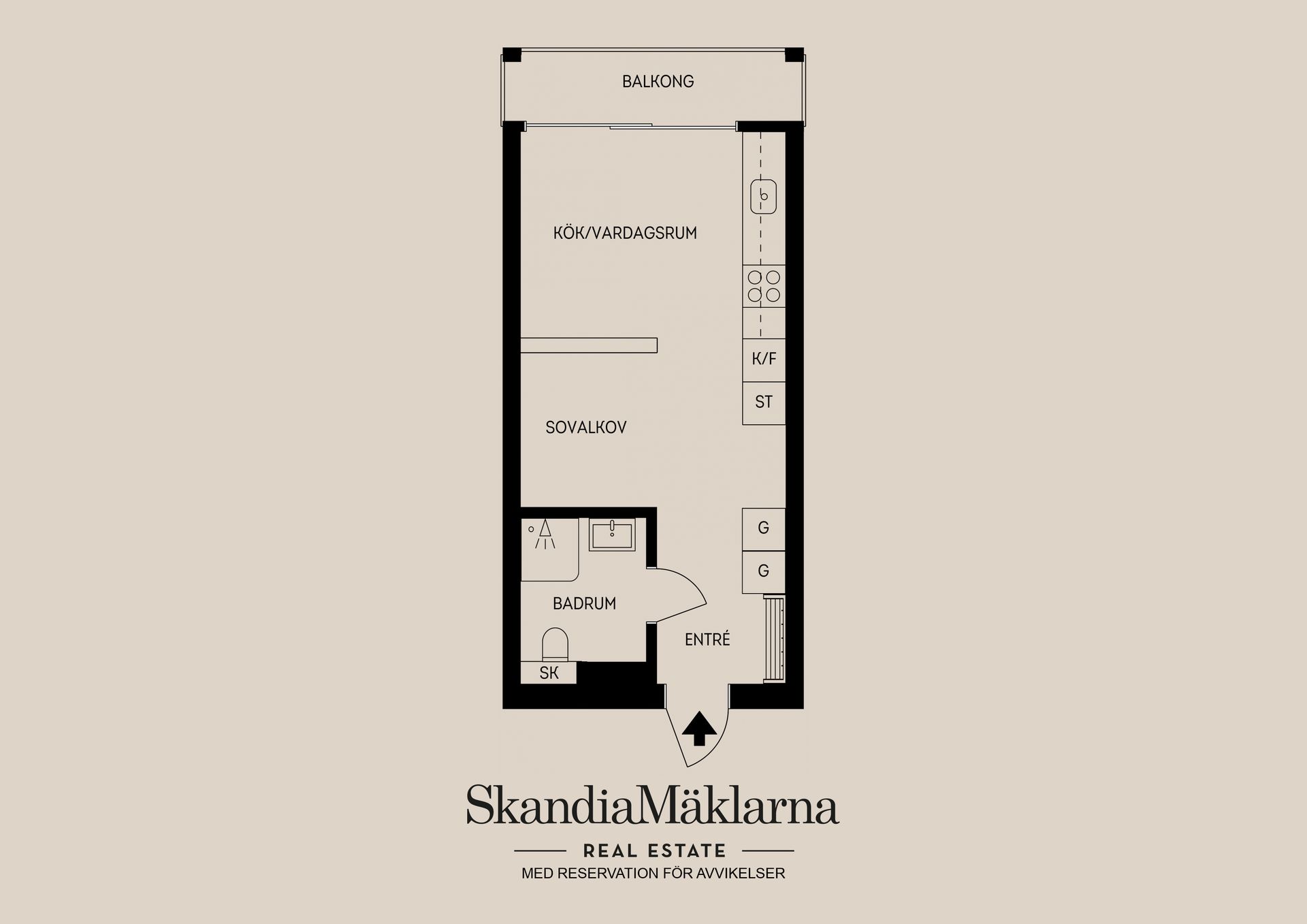 Bostadsrätt, Fyrisvallsgatan 10A, Luthagen, Uppsala