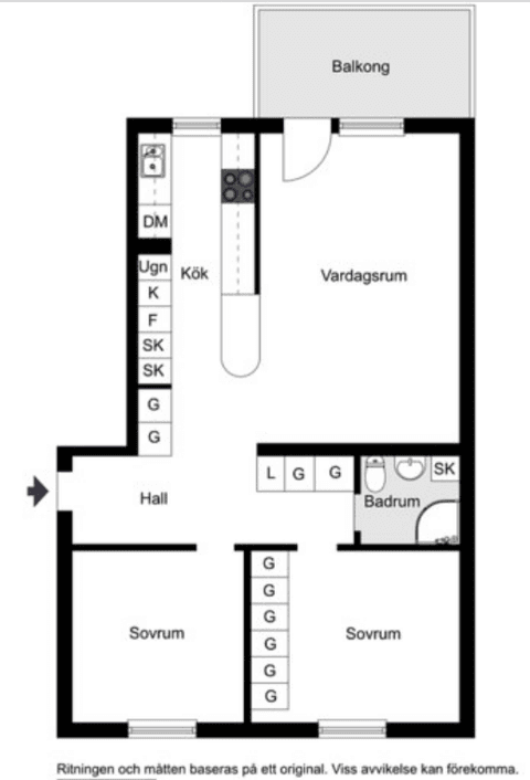 Bostadsrätt, Frihetsvägen 3, Jakobsberg, Järfälla