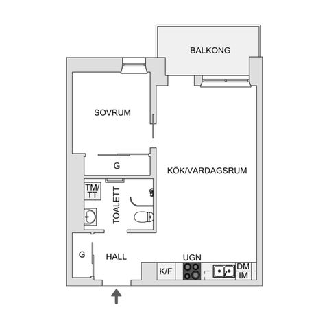 Bostadsrätt, Mölndalsvägen 87B, Fredriksdal / Johanneberg, Göteborg