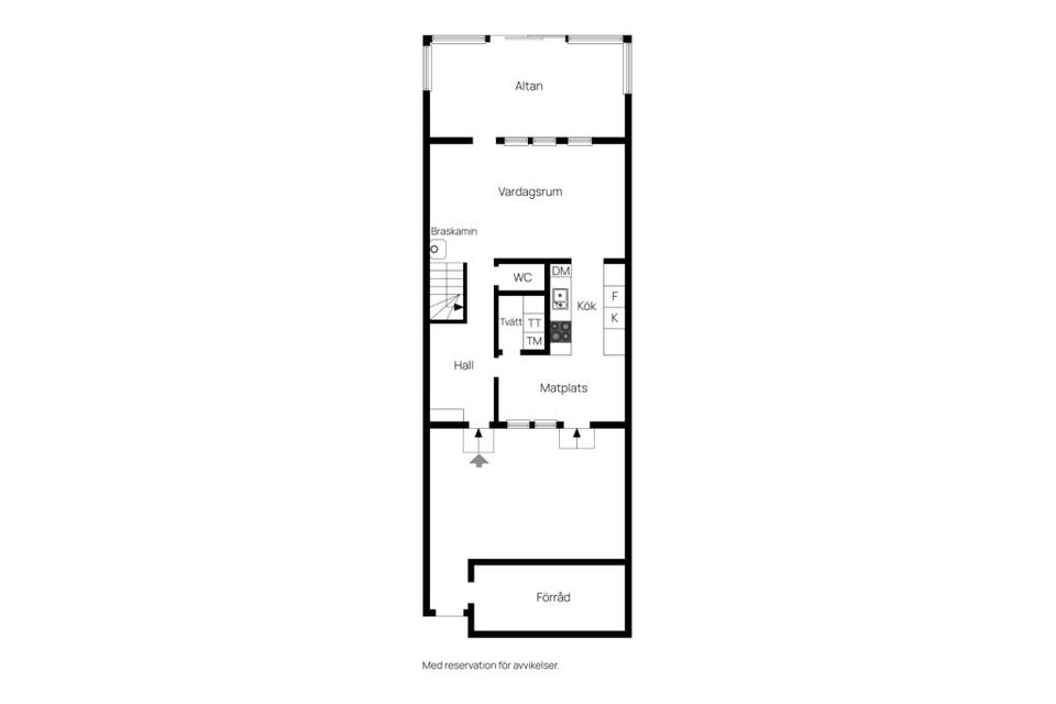 Radhus, Kakelstigen 1, Brunna, Upplands-Bro