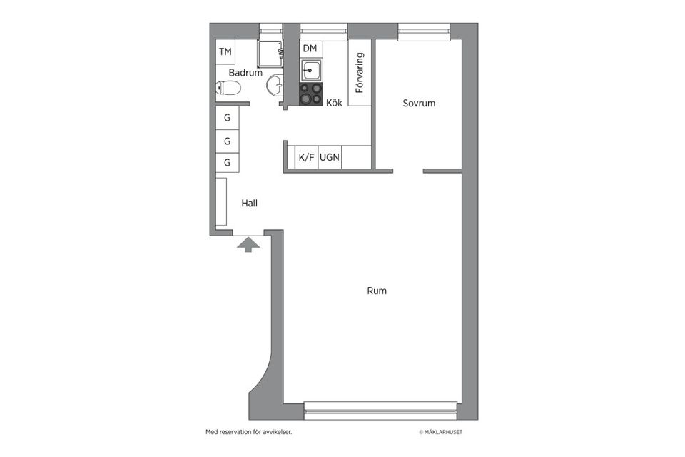 Bostadsrätt, Abrahamsbergsvägen 50, Abrahamsberg, Stockholm