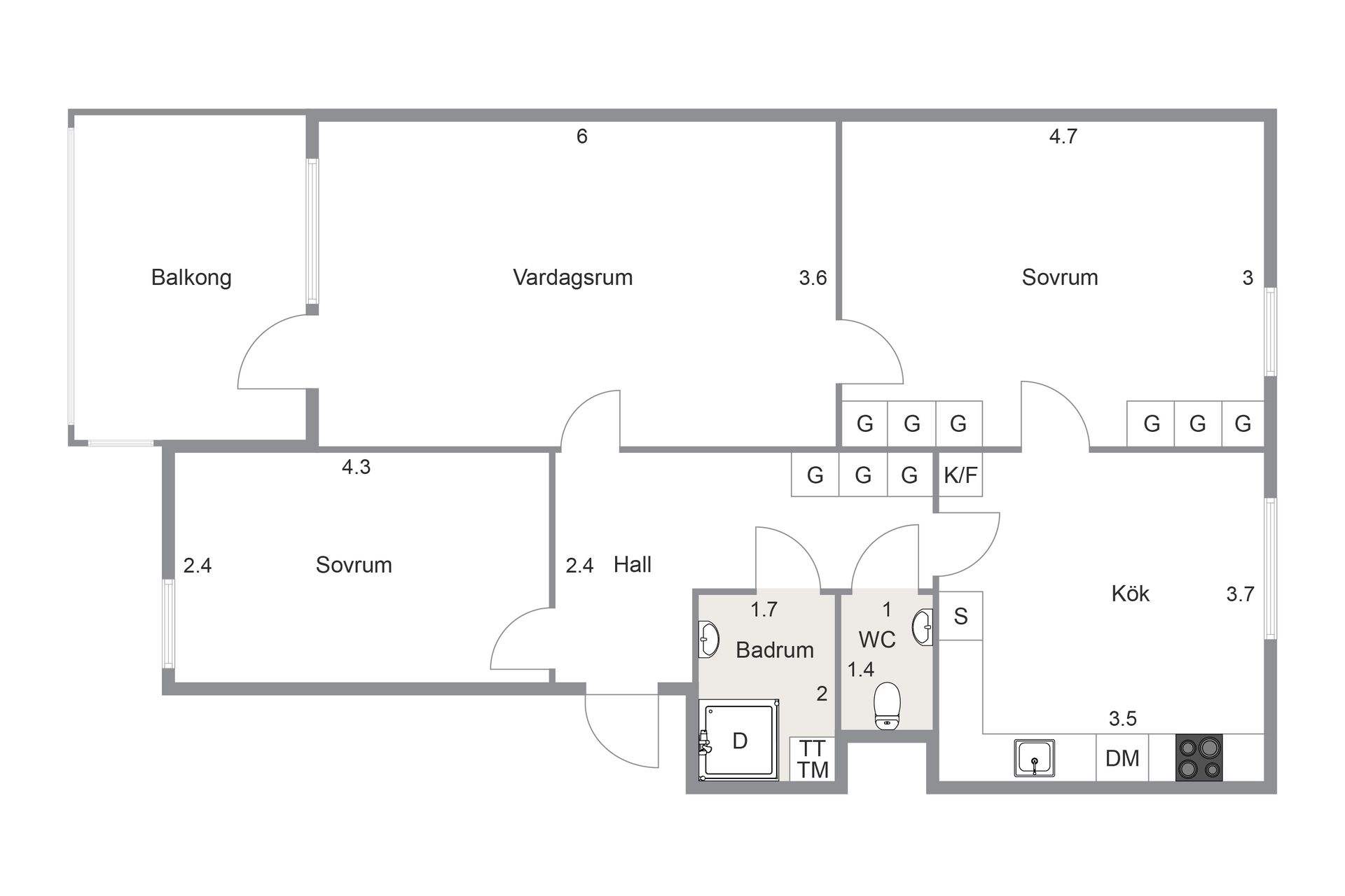 Bostadsrätt, Slåttervägen 141, Kronogården, Trollhättan
