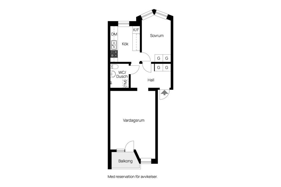 Bostadsrätt, Trozelligatan 53, Söder, Norrköping