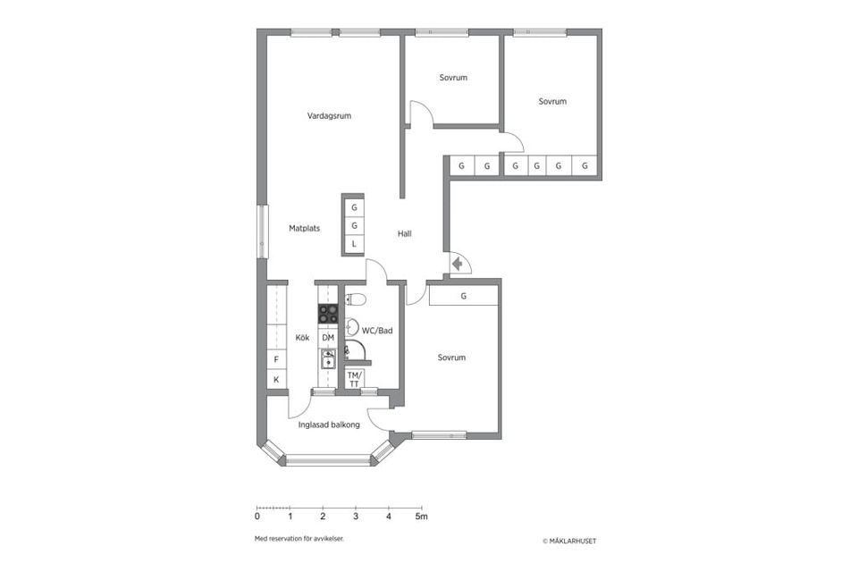 Bostadsrätt, Trestegsgatan 83, Ektorp, Norrköping