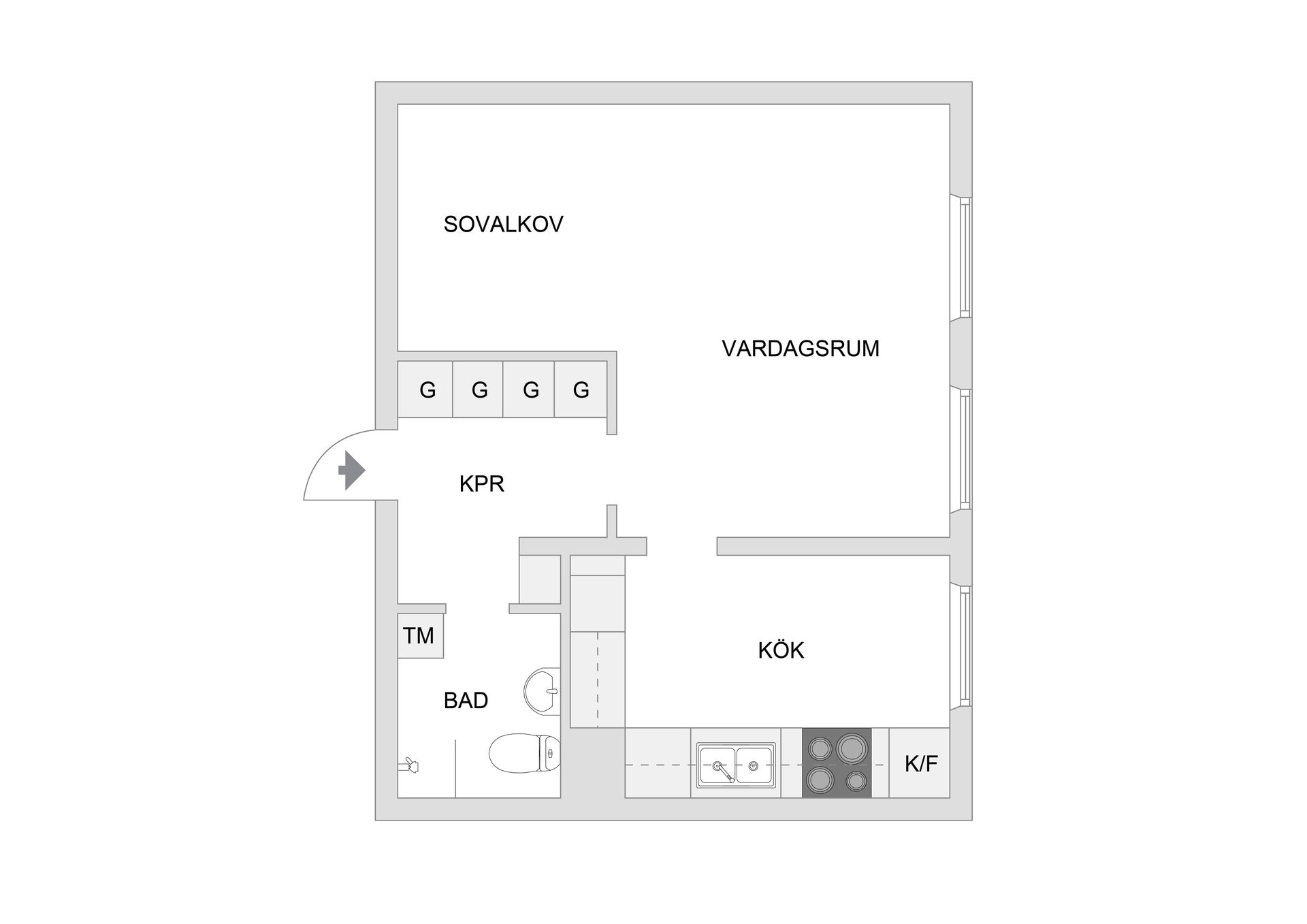 Bostadsrätt, Legendvägen 19, Kallhäll, Järfälla