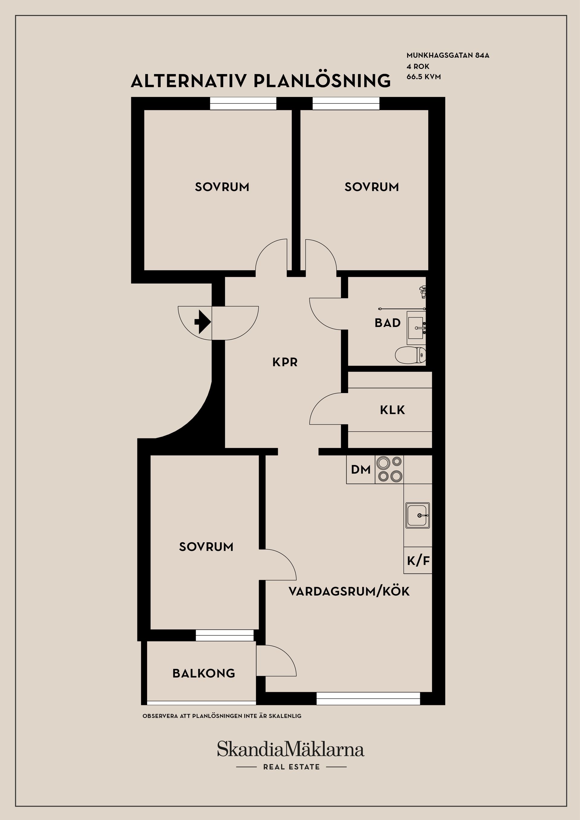 Bostadsrätt, Munkhagsgatan 84A, Johannelund, Linköping
