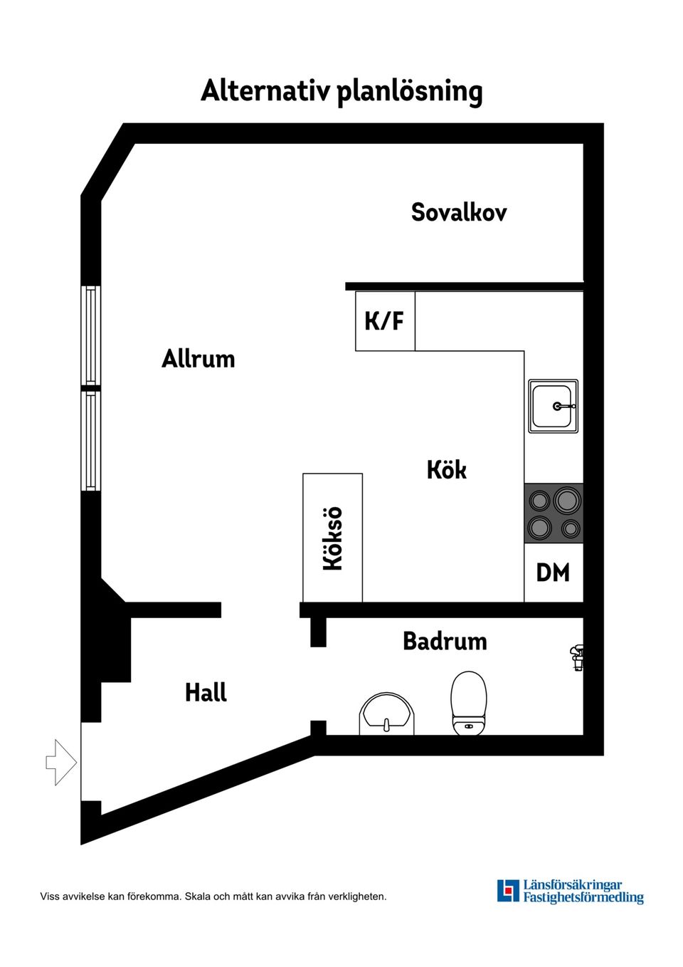 Bostadsrätt, Rutger Fuchsgatan 4A,  Stockholm – Södermalm, Stockholm
