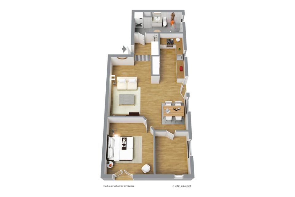 Bostadsrätt, Kryddgårdsgatan 21b, Centrum, Enköping