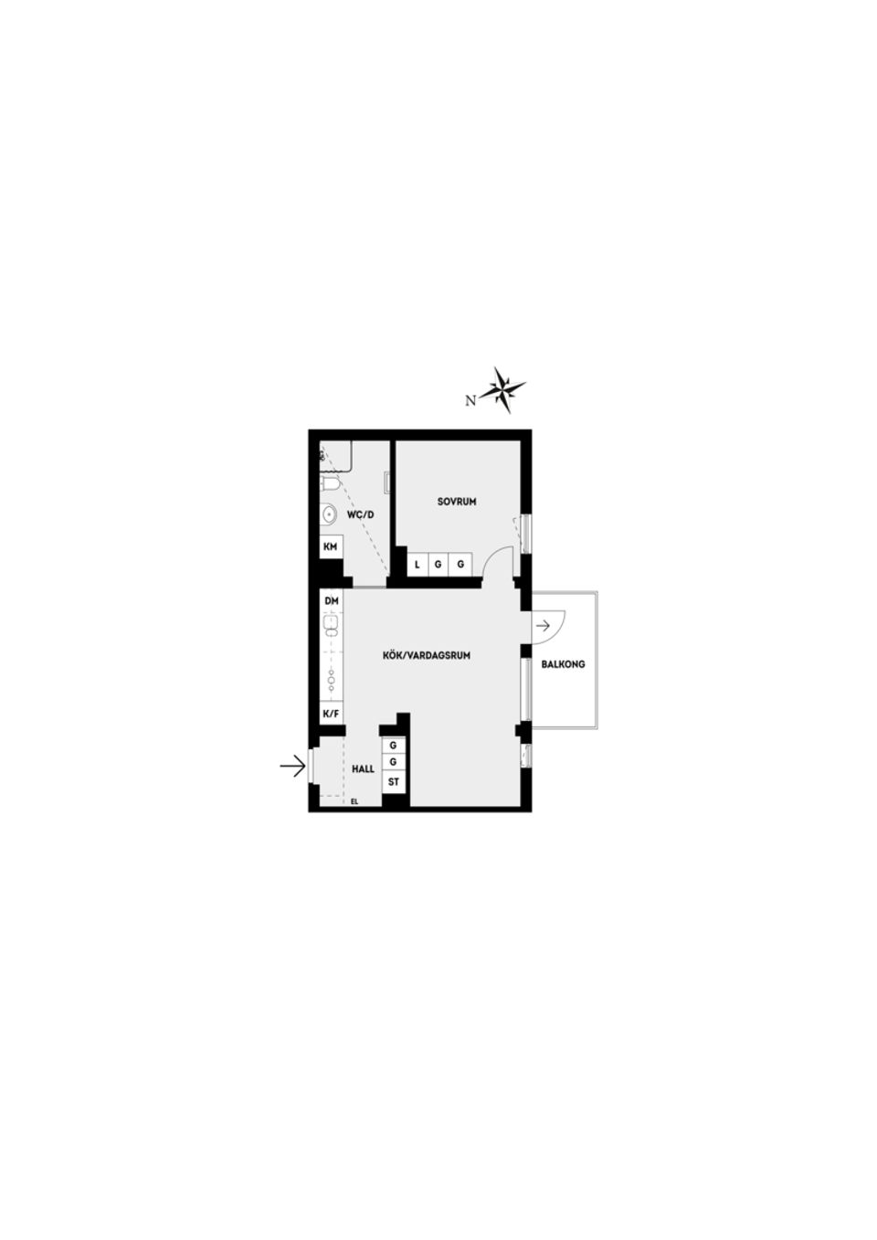 Bostadsrätt, Hägerneholmsvägen 8B, Hägerneholm, Arninge, Täby