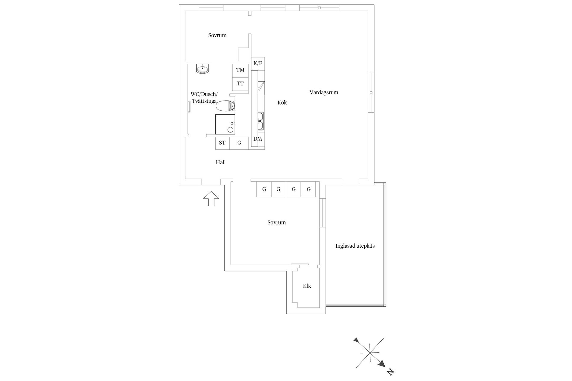 Bostadsrätt, Monsungatan 32, Eriksberg, Göteborg