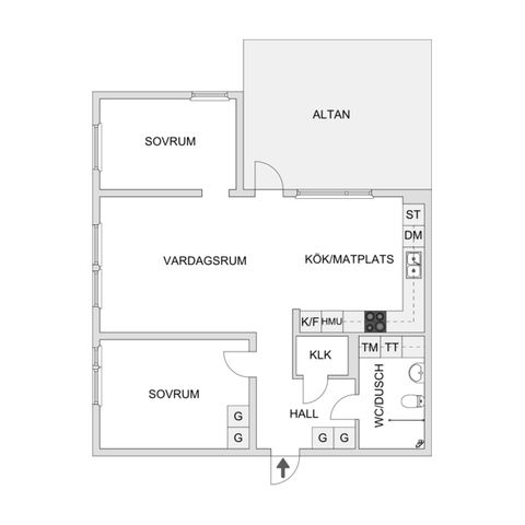 Bostadsrätt, Rekordvägen 7, Gustavsberg Farstadal, Värmdö
