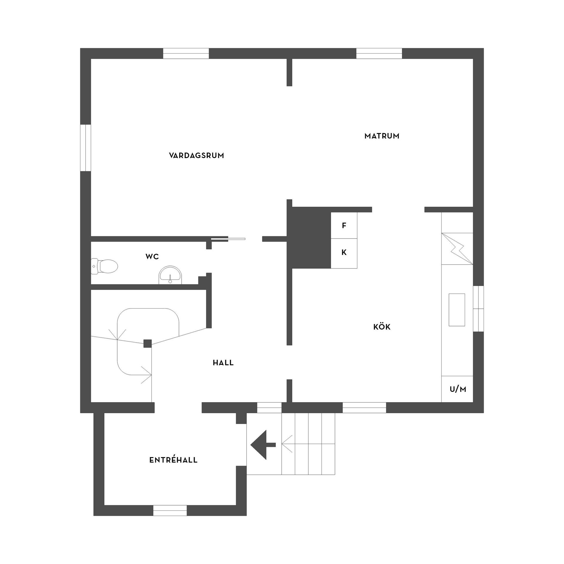 Villa, Uttermarksgatan 29, Östermalm, Eskilstuna