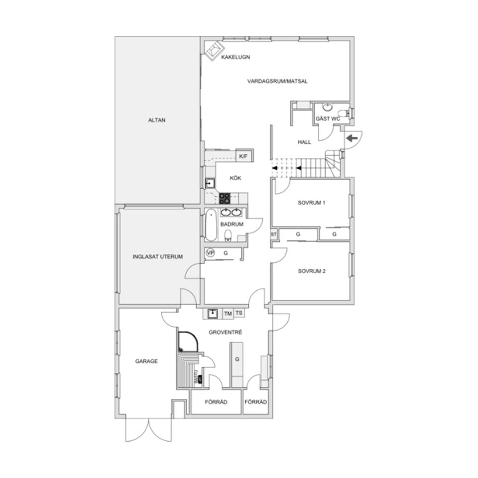 Villa, Adress dold tillsvidare, Årsta, Uppsala