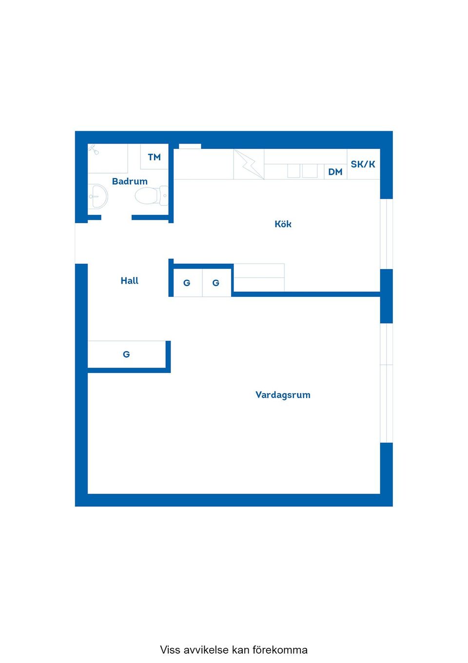 Bostadsrätt, August bondesons väg 7, Herting, Falkenberg