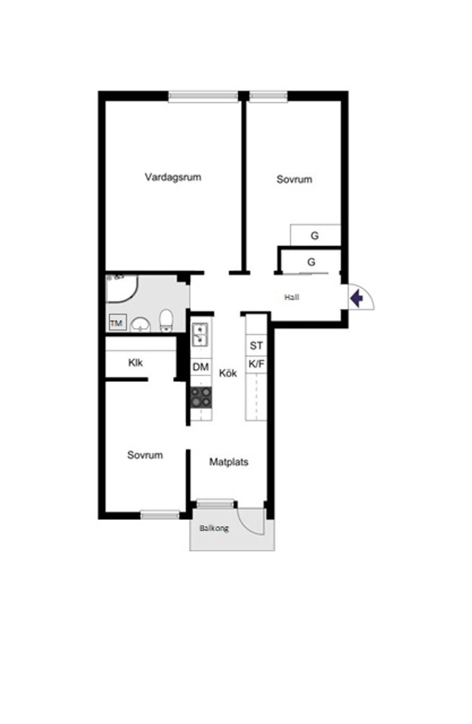 Bostadsrätt, Månadsvägen 29, Jakobsberg, Järfälla