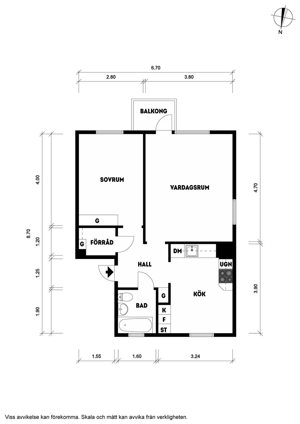 Bostadsrätt, Virginsgatan 9A, Kålltorp, Göteborg