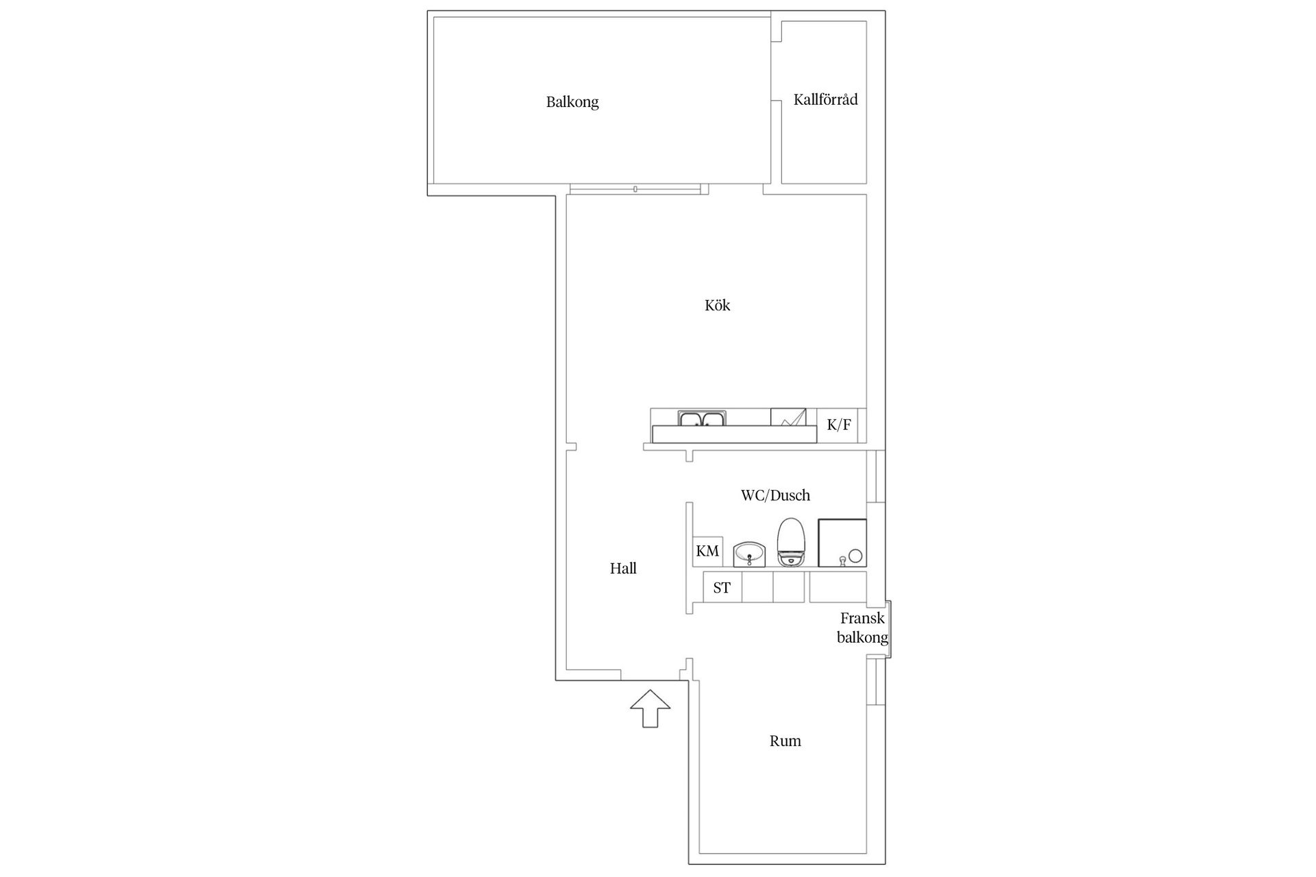 Bostadsrätt, Bygatan 1, Dammsvedjan, Borås