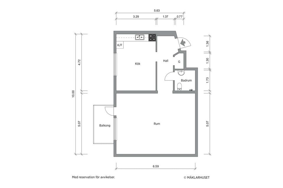 Bostadsrätt, Lövstagatan 38, Väster, Örebro