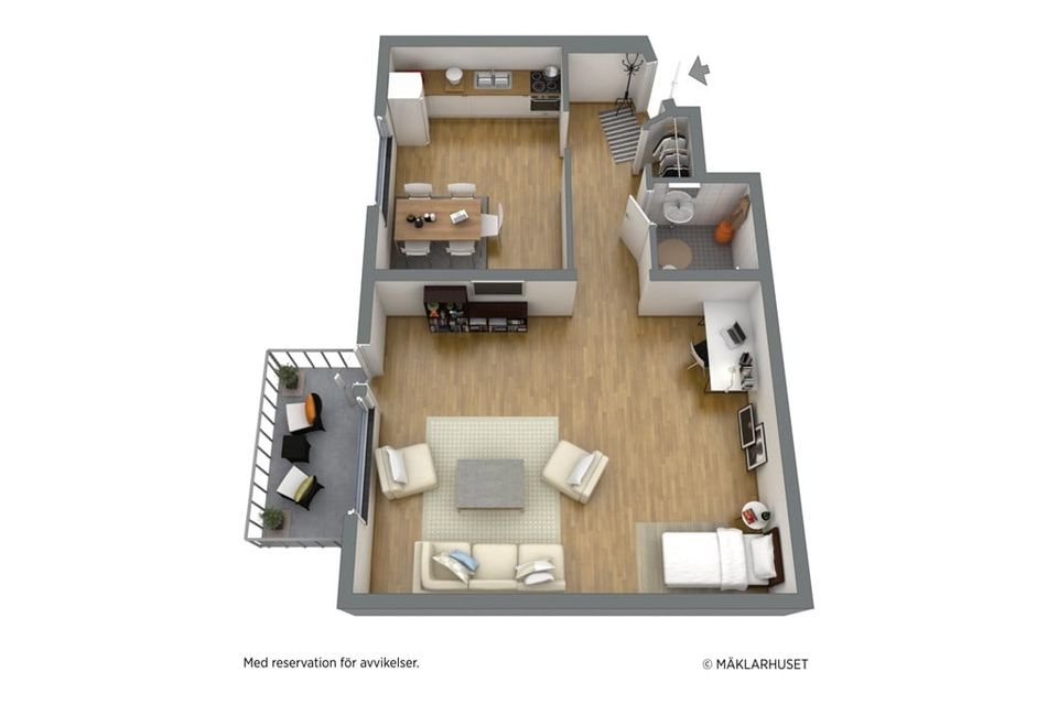 Bostadsrätt, Lövstagatan 38, Väster, Örebro