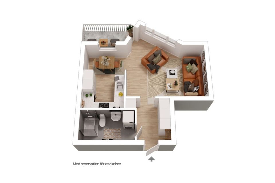 Bostadsrätt, Polhemsgatan 2, Rickomberga, Uppsala