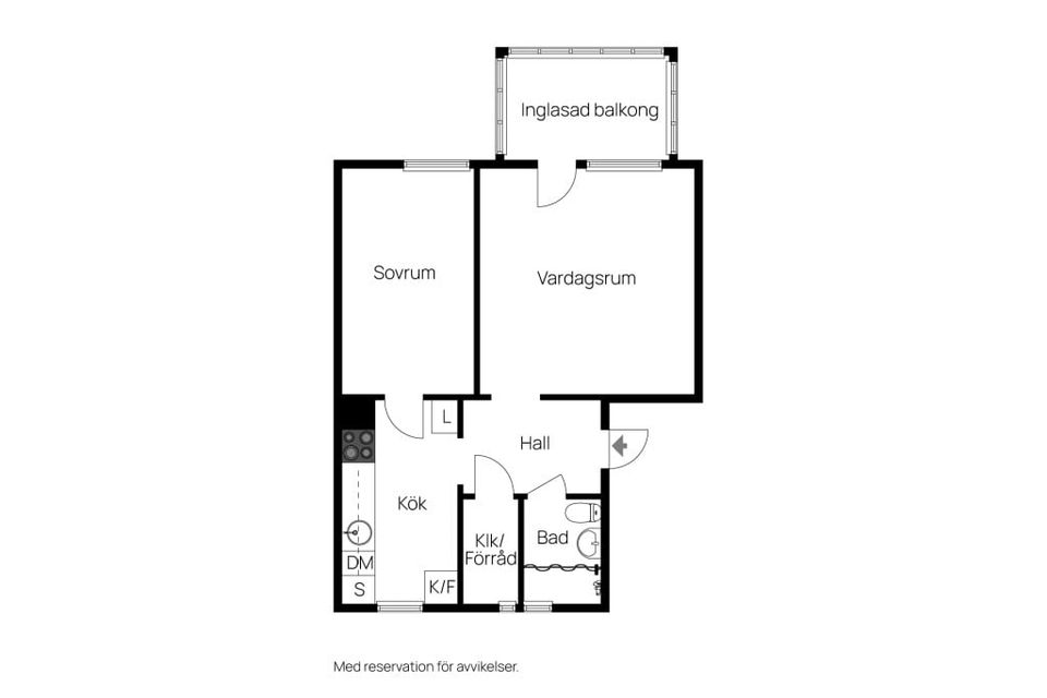 Bostadsrätt, Huldregatan 12b, Sjöbo, Borås