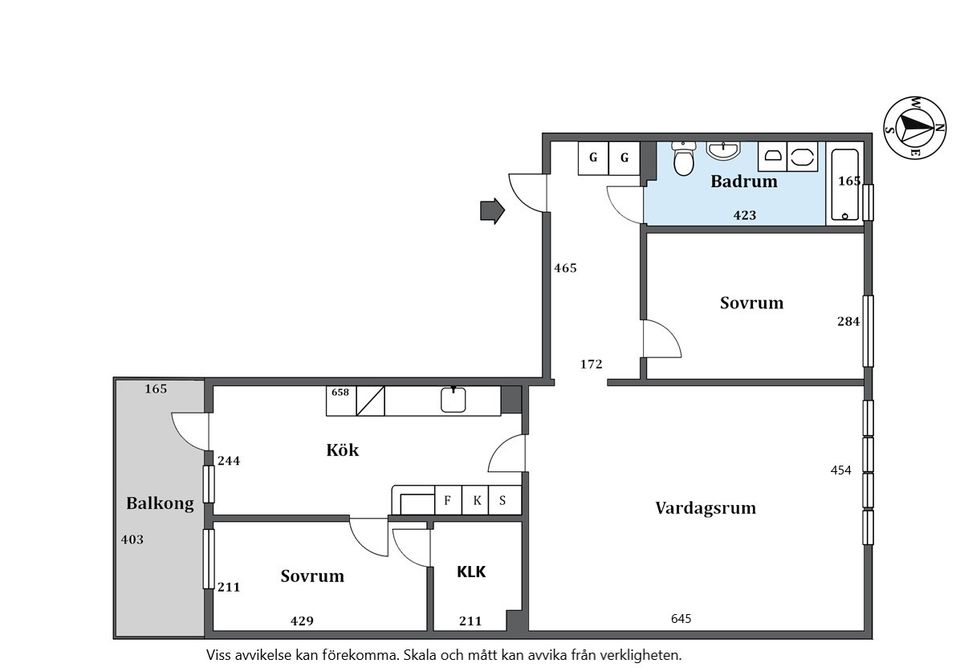 Bostadsrätt, Saffransgatan 2C, Gårdsten, Göteborg