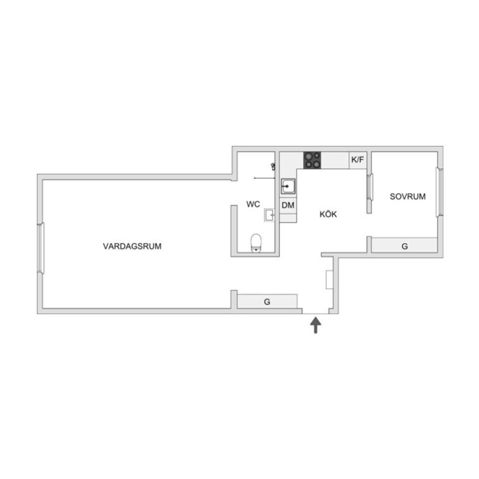 Bostadsrätt, Gävlegatan 13, 4tr, Vasastan Rödabergen, Stockholm