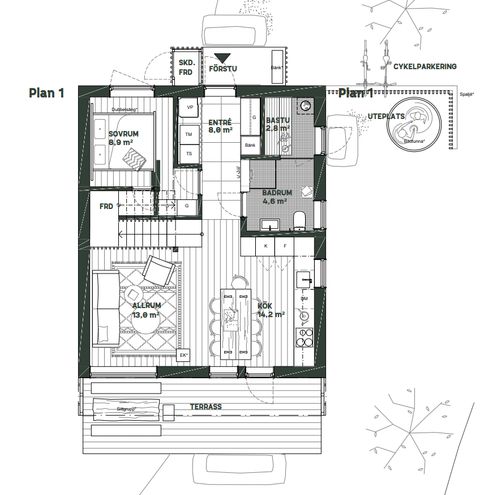 Bostadsrätt, Hamrafjällsstigen 30A, Tänndalen - Funäsdalen, Härjedalen