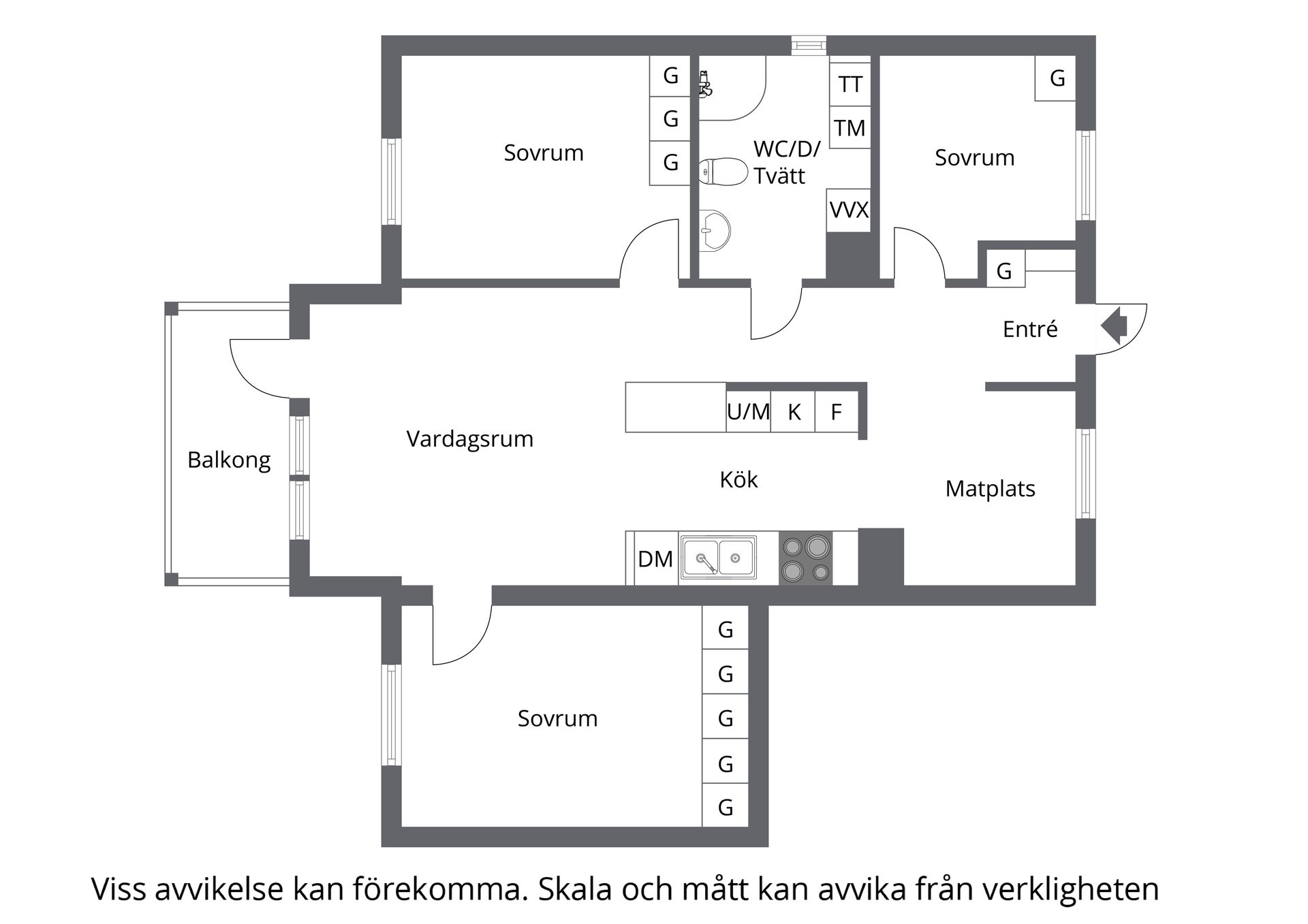 Bostadsrätt, Regalskeppsvägen 20, Bredsand, Enköping